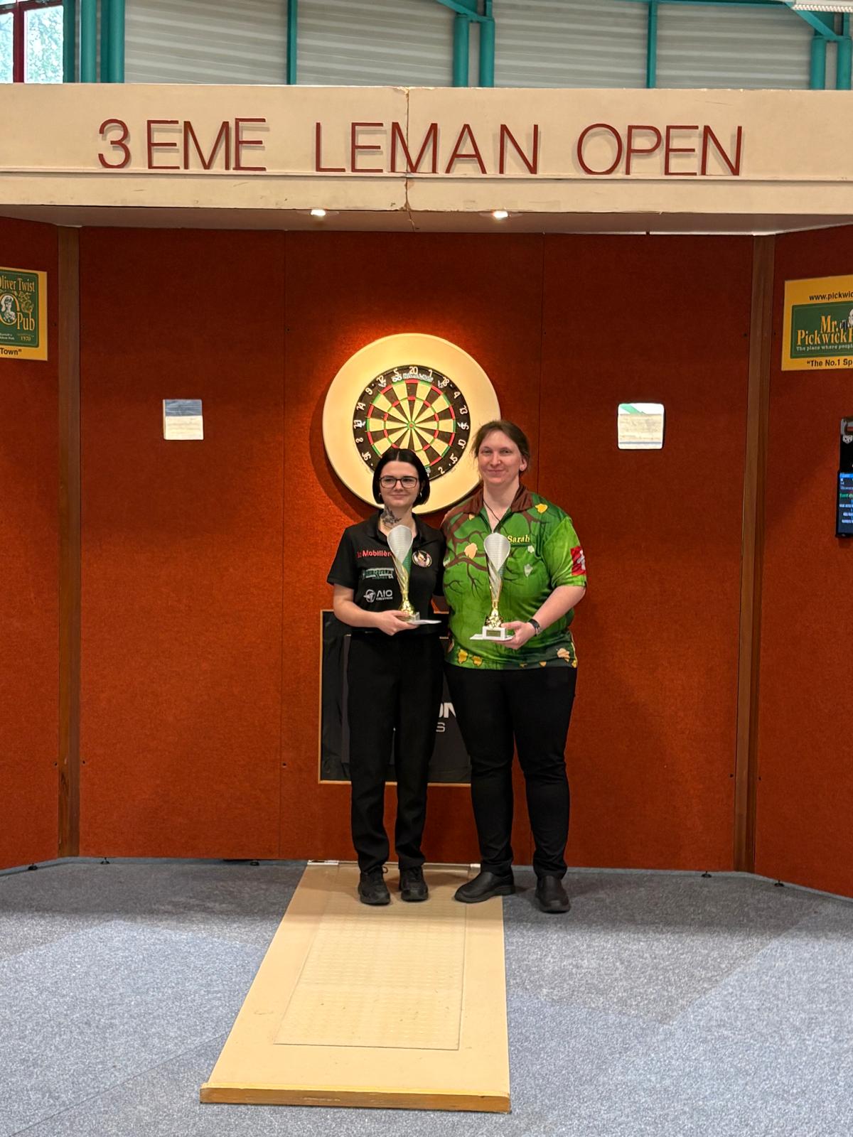 Léman Open 2026 - Damen Einzel: Emilie Perrin (Finalistin) und Sarah Bartlomé (Siegerin)